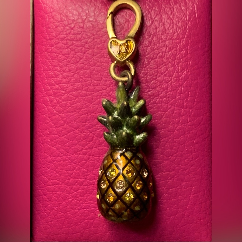 Jay Strongwater pineapple charm.
